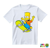 Bart Na Skejtu - The Simpsons - Simpsonovi - Majica