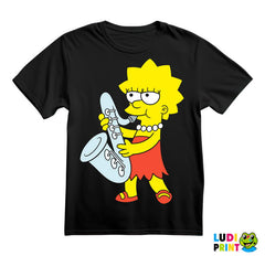 Lisa Svira Saksofon - The Simpsons - Simpsonovi - Majica