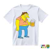 Barney With Beer - Barni sa Pivom - The Simpsons - Simpsonovi - Majica