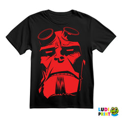 Hellboy Red Silhouette - Majica