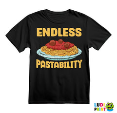 Endless Pastability - Yellow Letters - Hrana - Food - Majica