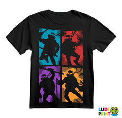 Tamni Odrazi u Bojama - Nindža Kornjače - Majica