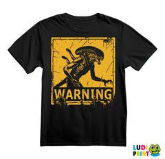 Yellow Warning - Alien - Majica