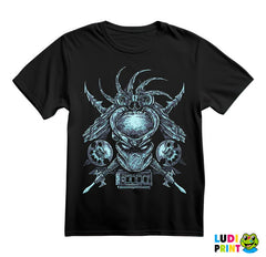 Blue And Grey Dots - Predator - Majica