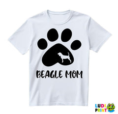 Beagle Mom - Pas Bigl - Dog - Psi - Majica
