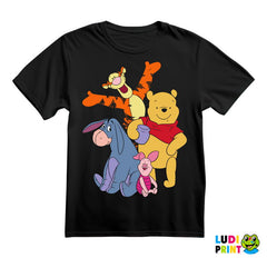 Vini Pu I Srećni Drugari - Crtani Flimovi - Majica