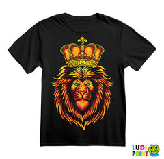 Sa Krunom - Lav - Lion - Životinje - Majica
