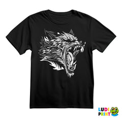 Zavija - Sivi - Vuk - Životinje - Majica