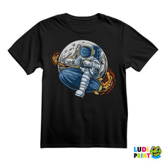 Astronaut Na Raketi - Space - Svemir - Majica