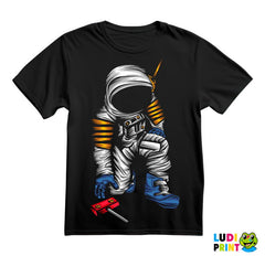 Astronaut Sa Prijemnikom - Space - Svemir - Majica