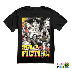 Drawing - Yellow - Pulp Fiction - Majica