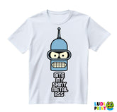 Bite My Shiny Metal Ass - Bender - Futurama - Majica