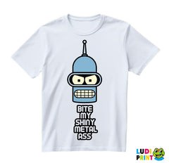 Bite My Shiny Metal Ass - Bender - Futurama - Majica