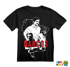 Group Illustration - Narcos - Majica