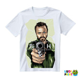 Bitch - Jesse Pinkman - Gun Point - Breaking Bad - Majica