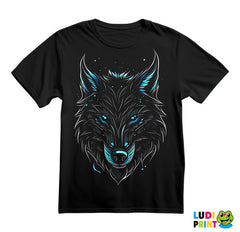 Plave Tačkice - Vuk - Wolf - Životinje - Majica