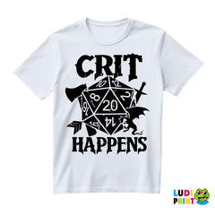 Crit Happens - D&D - Dungeons And Dragons - Majica