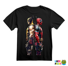 Backs Turned - Wolverine - Deadpool - Majica