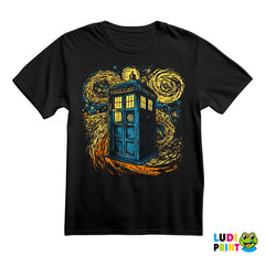 Tardis - Drawing - Doctor Who - DW - Majica