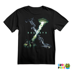 Smoke And Green Light - Mulder And Scully - The X Files - Majica