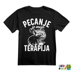 Pecanje Je Moja Terapija - Fishing - Majica