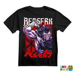 Guts And Logo - Berserk - Majica