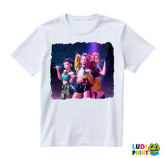 Rumi, Mira And Zoey - Mic - Huntrix - Kpop Demon Hunters - Majica
