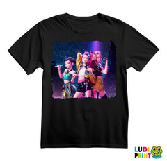 Rumi, Mira And Zoey - Mic - Huntrix - Kpop Demon Hunters - Majica