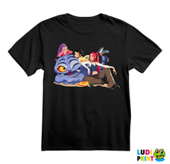 Derpy, Rumi, Mira And Zoey - Huntrix - Kpop Demon Hunters - Majica