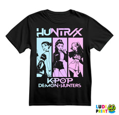Rumi, Mira And Zoey - Colors - Huntrix - Kpop Demon Hunters - Majica