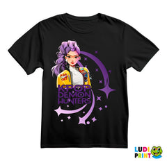 Rumi - Purple - Huntrix - Kpop Demon Hunters - Majica