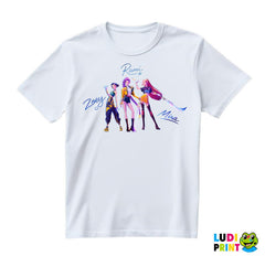 Rumi, Mira And Zoey - Signature - Huntrix - Kpop Demon Hunters - Majica