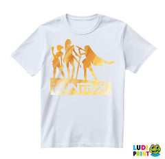 Rumi, Mira And Zoey - Golden - Huntrix - Kpop Demon Hunters - Majica