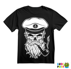 Bearded Captain Skull - Brada - Beard - Majica