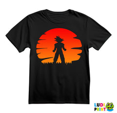 Sunset Silhouette - Goku - Dragon Ball - Majica