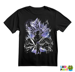 Ultra Instinct Portrait From The Shadow - Goku - Dragon Ball - Majica