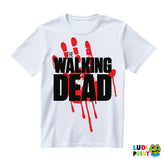 Bloody Hand Print Logo - The Walking Dead - Majica