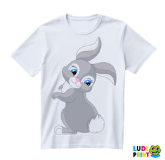 Rabbit Looking At Its Tail - Životinje - Majica
