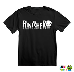 Comic Book Title Logo - Punisher - Majica