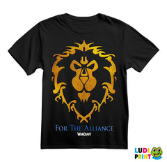 Alliance Golden Logo - World of Warcraft - Majica