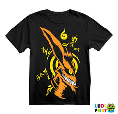 Kurama With With The Seal Symbol - Naruto - Majica