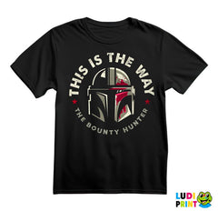Circle Text - This Is The Way - Mandalorian - Star Wars - Majica