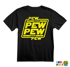 Pew Pew Title - Star Wars - Majica