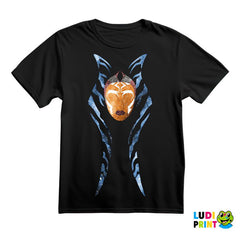 Ahsoka Tano Face Painting - Mandalorian - Star Wars - Majica