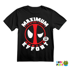 Maximum Effort Gym Time! - Trening - Deadpool - Majica