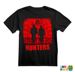 Sam And Dean - Hunters - Red - Supernatural - Majica
