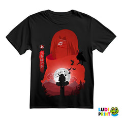 Itachi Red Silhouette - Naruto - Majica