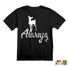 Always - Magic Text - Harry Potter - Majica