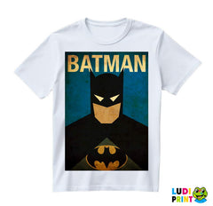 Blue Background - Batman - Majica