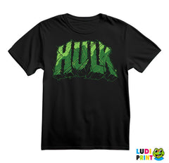 Green Text Logo - Hulk - Avengers - Majica